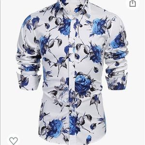 *NWT* Floral Dress Shirt